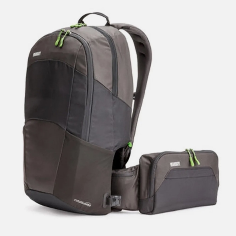 Mindshift Gear Rotation180 camera gear backpack gray/black/green Fanny pack